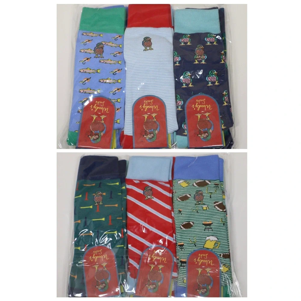 Woody's Men's‎ 6 Pack of Socks